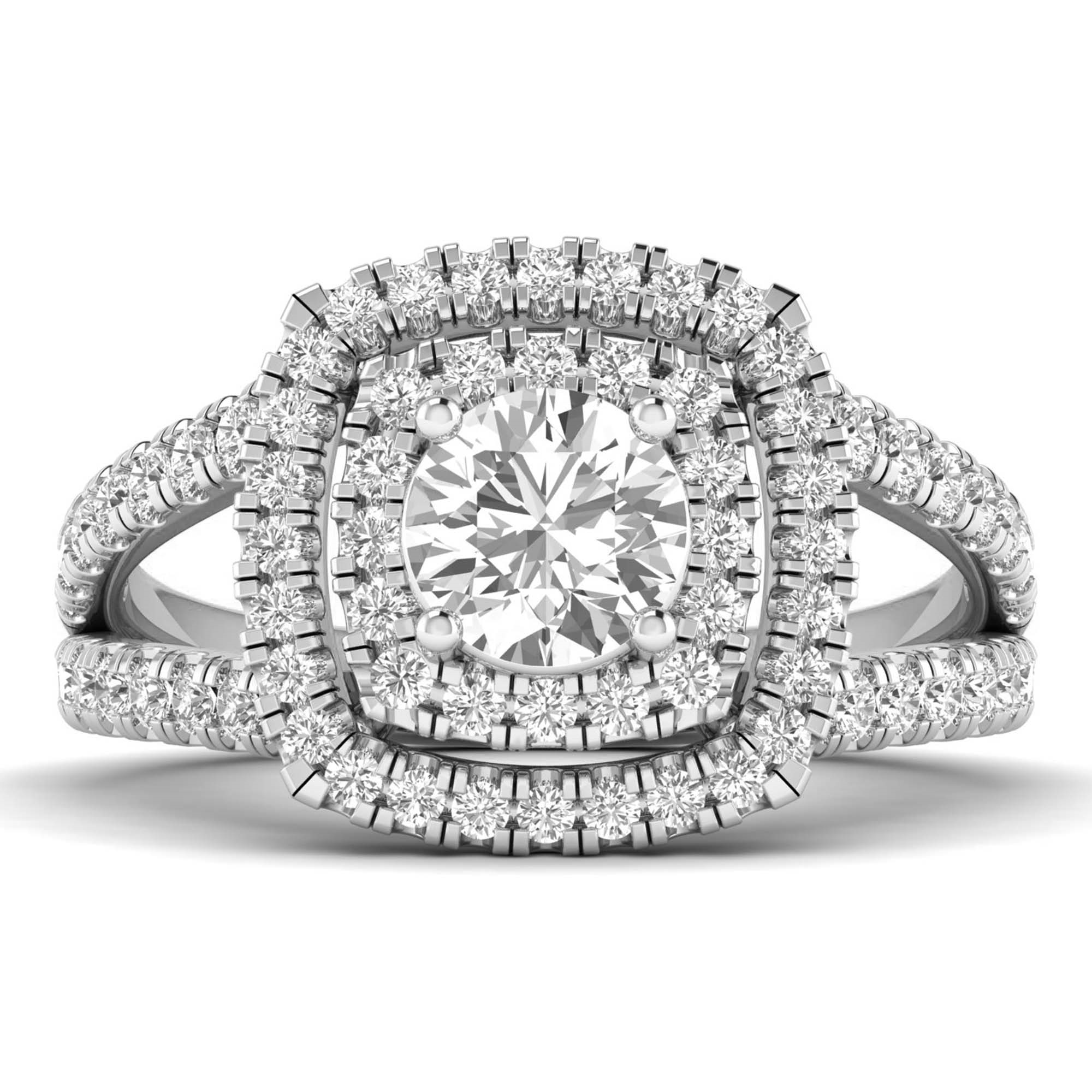 Enora Halo Diamond Ring